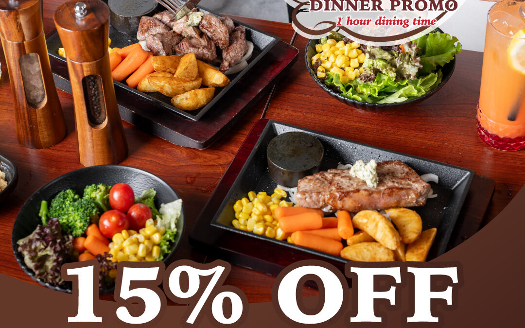 Beat the Crowd & Save 15% !